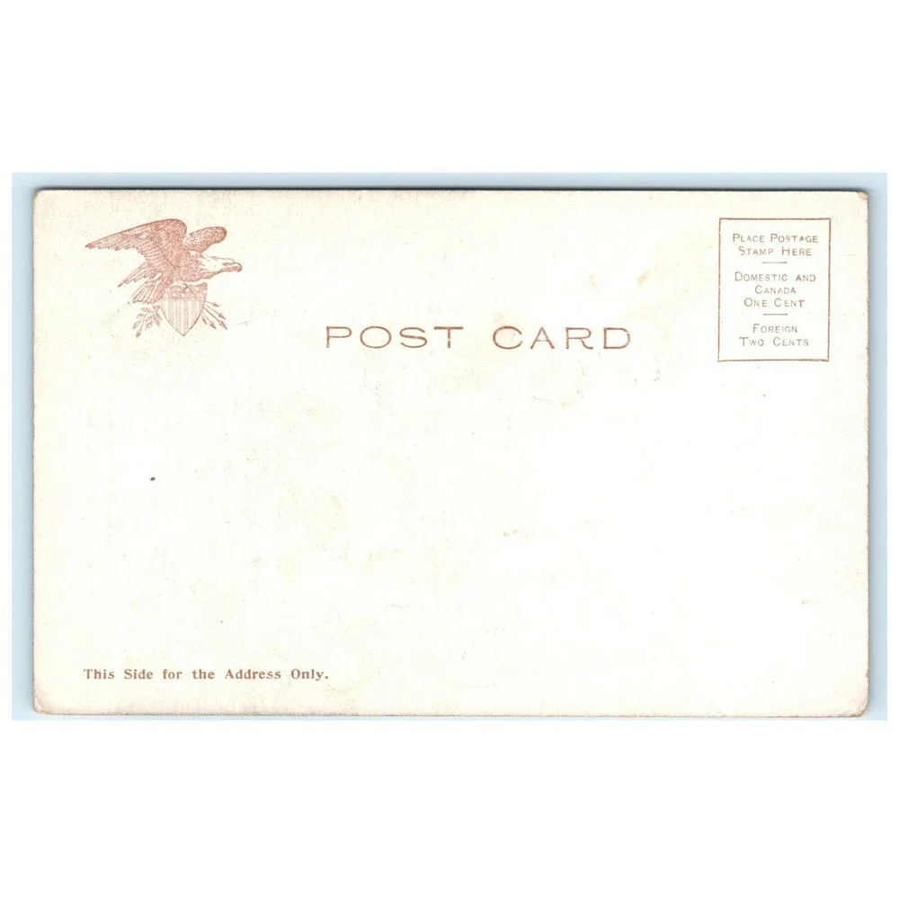 Vintage Postcard New York City NY Trinity Building Manhattan‎ 1910 Unposted